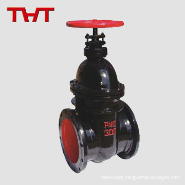 pn16 cast iron non rising stem slide gate mixing valve